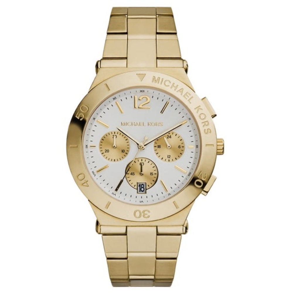 Michael Kors MK5933 Wyatt Gold-Tone Chronograph Women's Watch